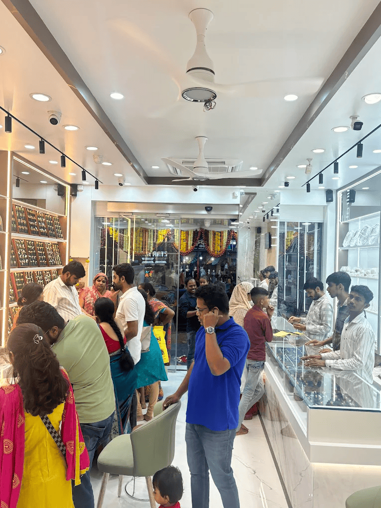 Luxe Jewels Display Section